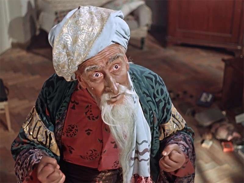 Кадр из фильма "Старик Хоттабыч" ,1956 г.
