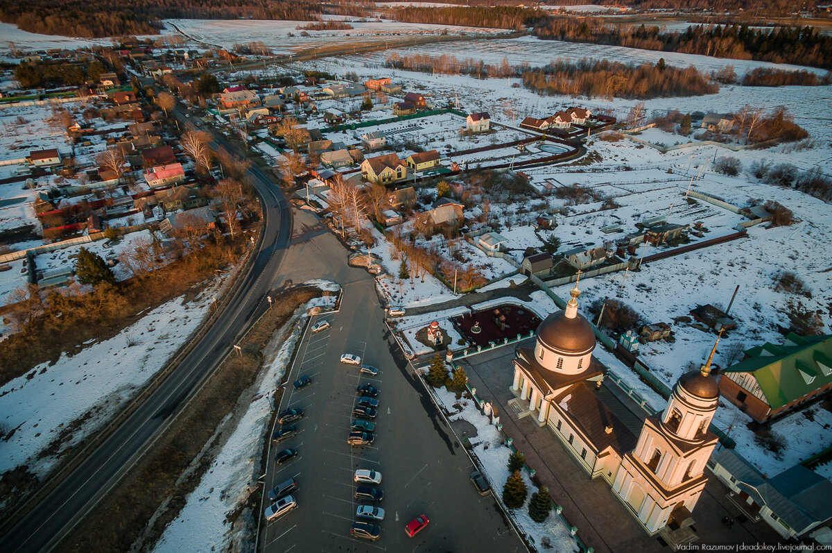 Фото село радонеж