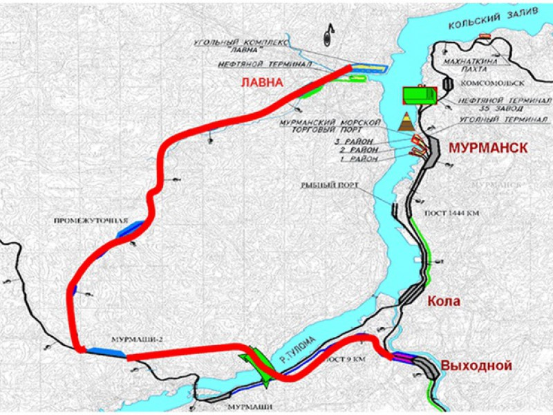 Комплексное развитие мурманского транспортного узла паспорт проекта
