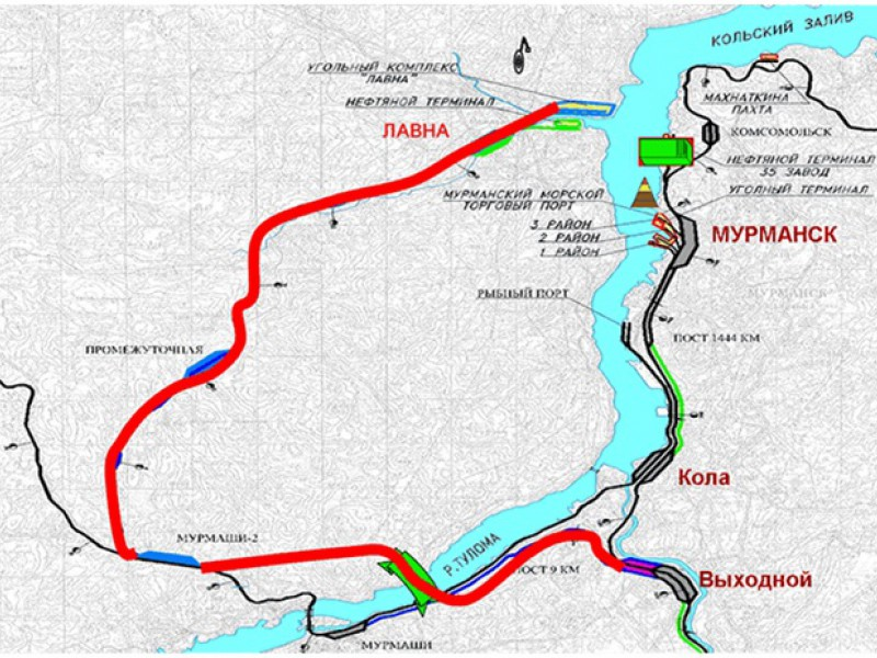 Водопад лавна мурманск как проехать на машине карта