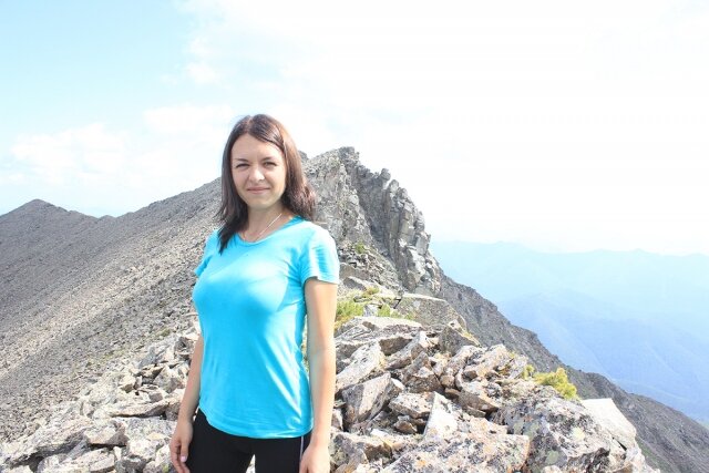 Юлия Морозова влюбилась в селемджинские горы. Фото из личного архива