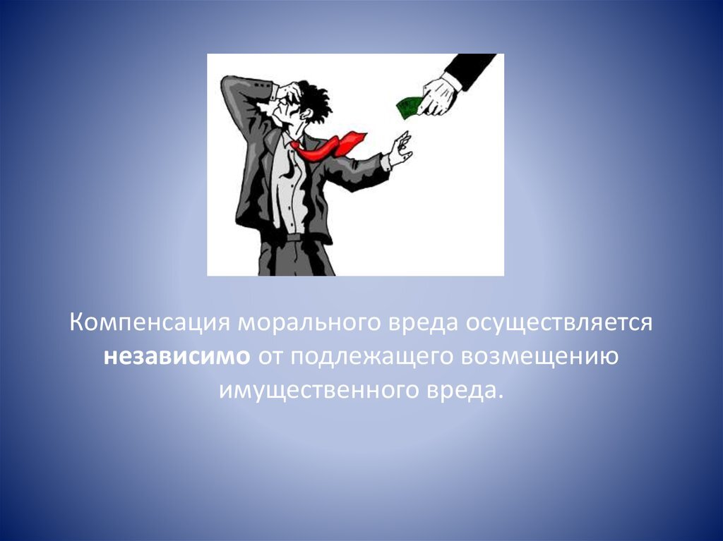 Моральный вред картинки для презентации