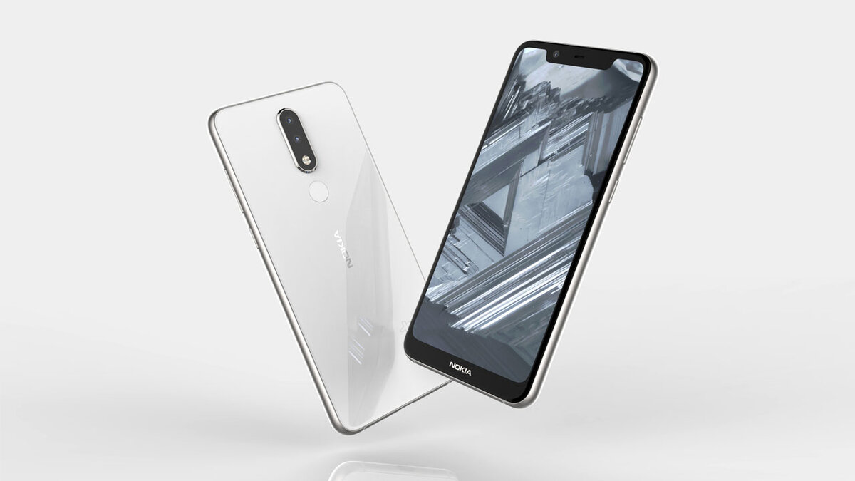 Рендер Nokia 5.1 Plus