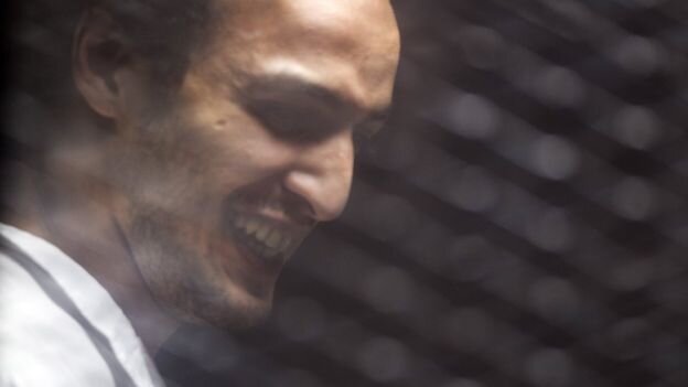 Ожидается, что египетский фотожурналист Махмуд Абу Зейд, увиденный в субботу в суде, теперь будет свободен