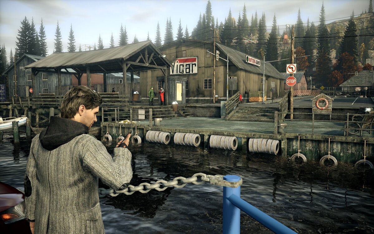 Мистические приключения талантливого писателя Алана Вейка от известной игровой компании Remedy (создатели Max Payne). В ходе игры мы будем сражаться с местными жителями окутанными во тьму, наш верный спутник будет фонарик и конечно пистолет. Между главами играет шикарная музыка, ну а главную роль сыграла группа Poets Of The War, некоторые их творения были записаны специально к игре.  