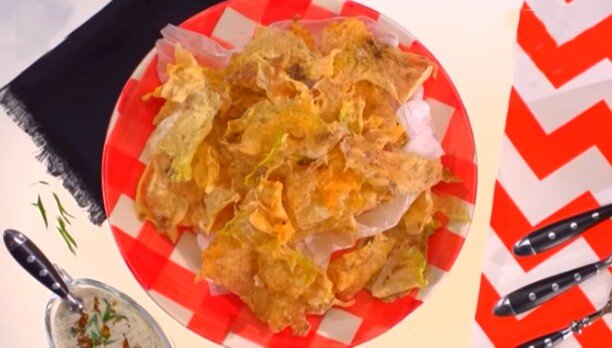 полезные чипсы из капусты