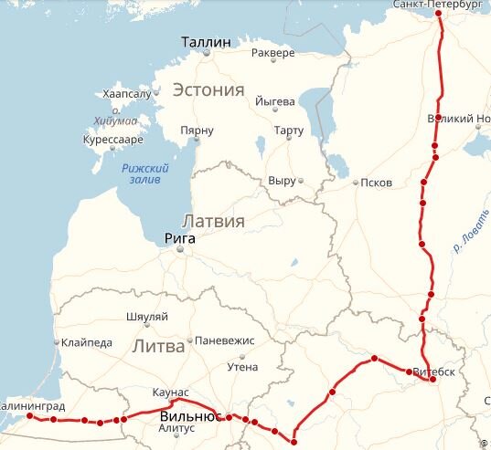 Из Питера в Калининград на пароме: расписание и цены 2024