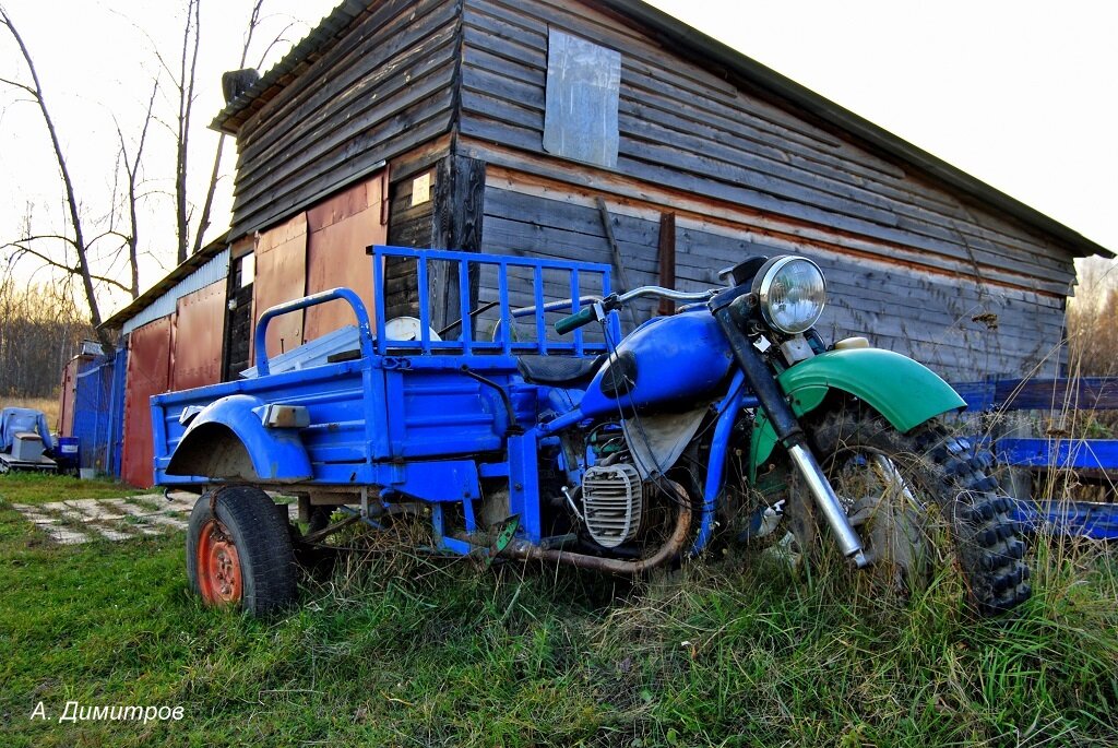 Самодельный грузовичок