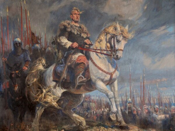 Характерный облик князя Святослава стал известен благодаря византийским летописям