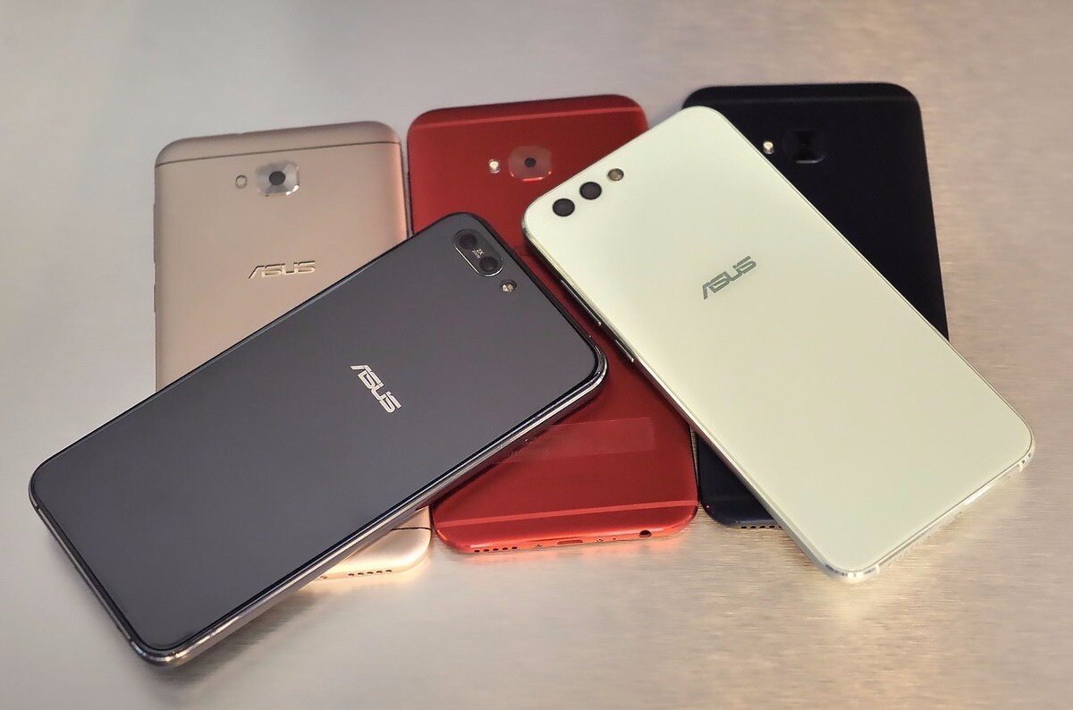 Разные модели Asus ZenFone 4 © androidcentral.com