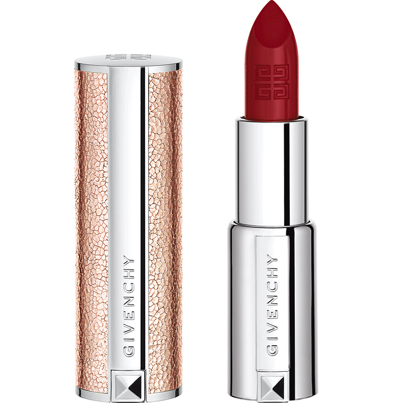  Givenchy, полуматовая помада Le Rouge, оттенки: 306 Carmin Escarpin, 307 Grenat Initié