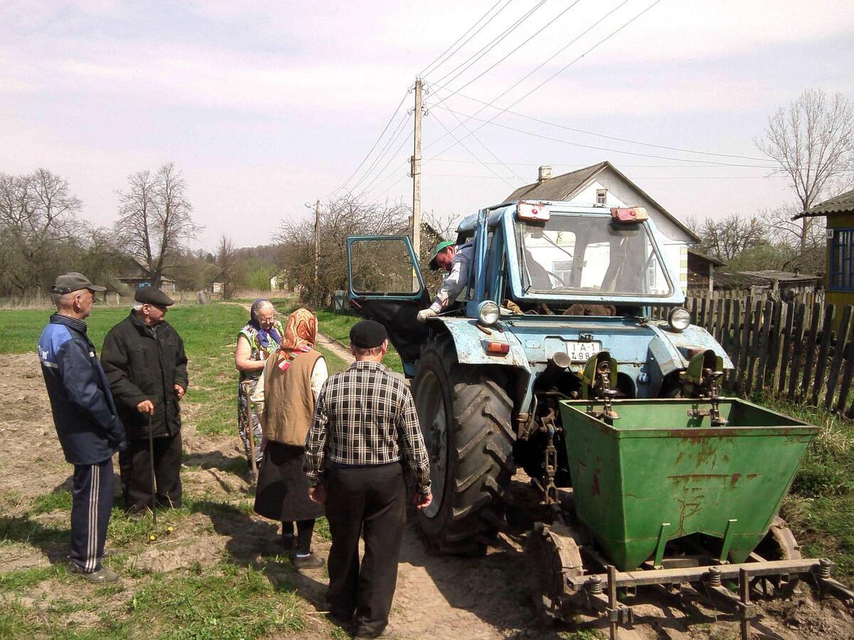 Собираемся сажать картошку.