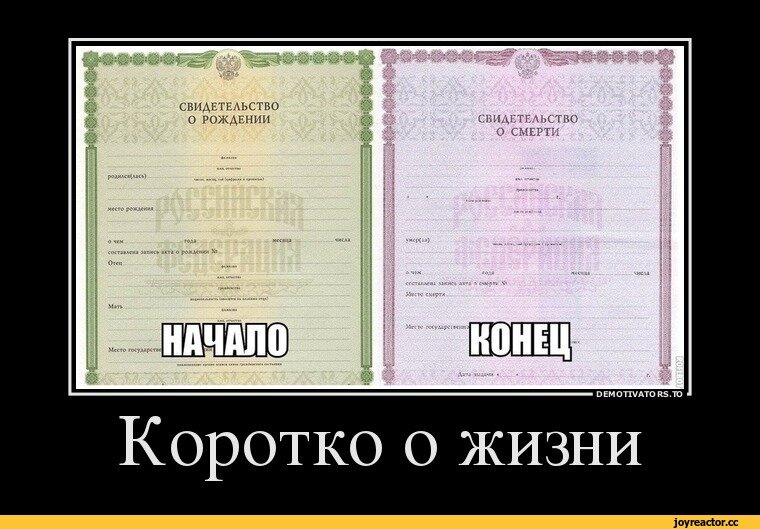 Начало жизни конец жизни. Смерть это не конец жизни. Смерть это только начало. Коротко о моей жизни.