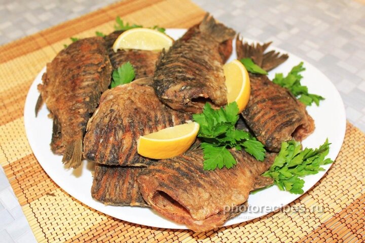  Фото вкусных жареных карасей от Авто-повара