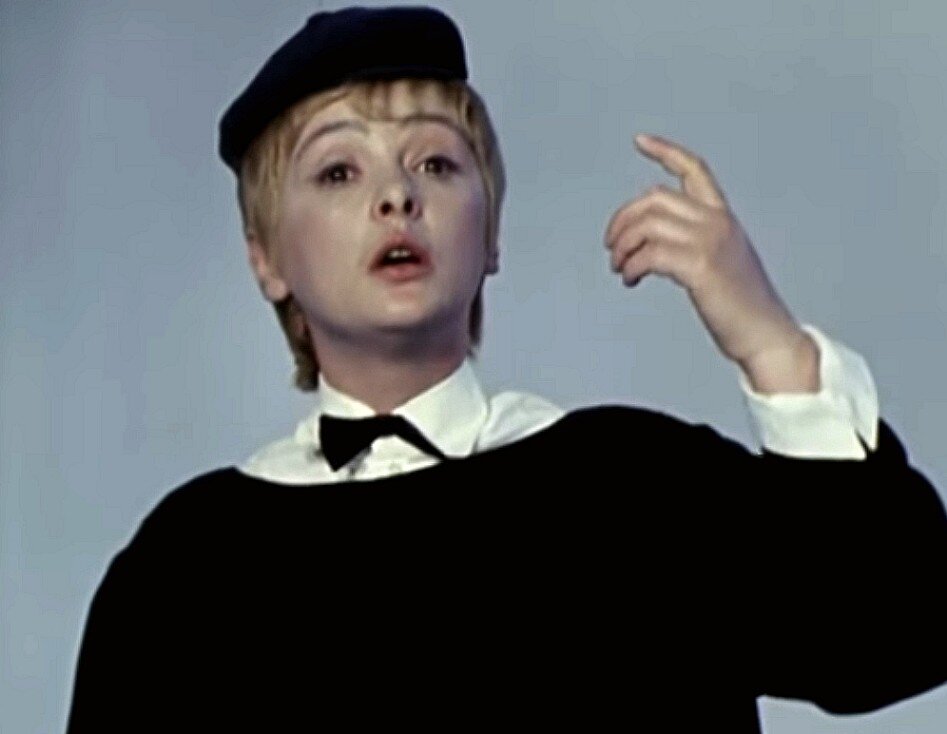 Кадр из фильма-спектакля «Маленький принц», 1974 г. 