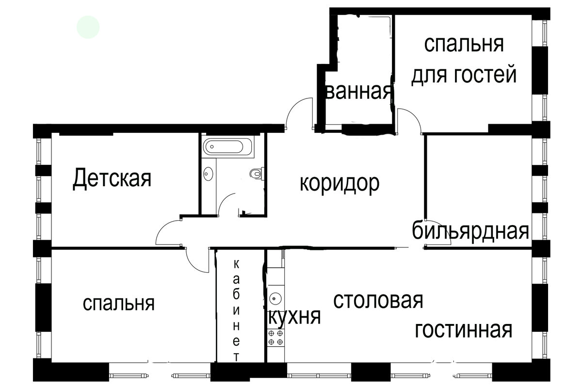 Нашла подходящую планировку и создала квартиру мечты с помощью 