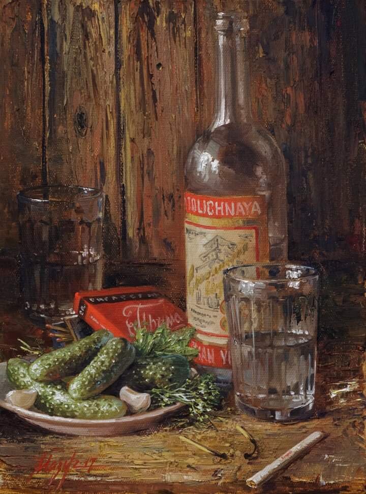 Огурцы в живописи