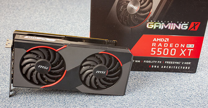 MSI RX 5500 XT GAMING X 8GB