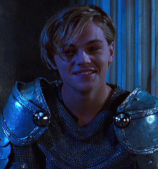 Потрясающая схожесть в образе и тоже Шекспир. «Ромео+Джульетта», 1996 год. Реж. Баз Лурман. Один из любимейших фильмов, Лурман-превосходный стилист