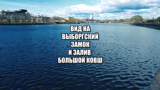 Умиротворяющий вид на волны в заливе Большой Ковш в Выборге