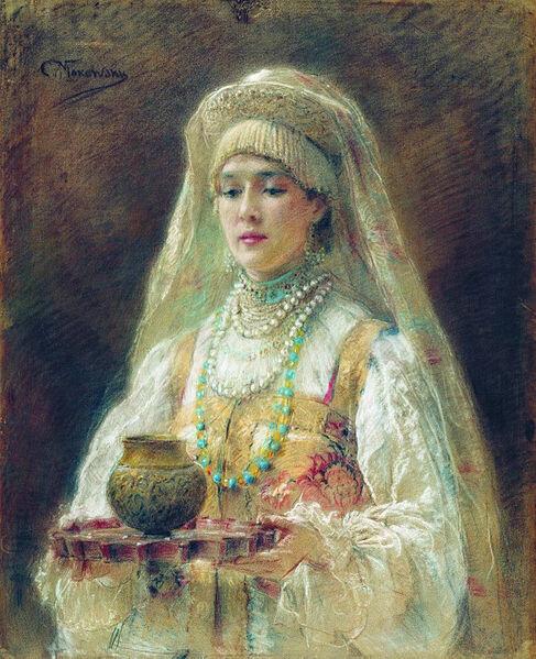 Константин Маковский. «Чарки мёду»