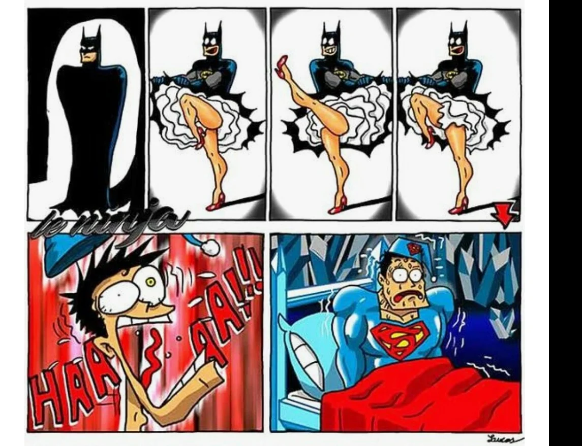 Юмористические комиксы. Прикольные картинки из комиксов. Смешные комиксы про Бэтмена. Приколы с супергероями.