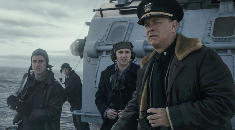 Кадр из фильма «Грейхаунд»