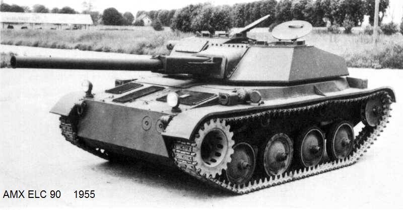 
Первый прототип танка ELC от AMX в исходной конфигурации