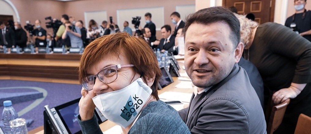 Светлана Каверзина и Сергей Бойко на сессии. Фото из социальных сетей