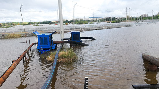 Разные типы грязной воды для насоса