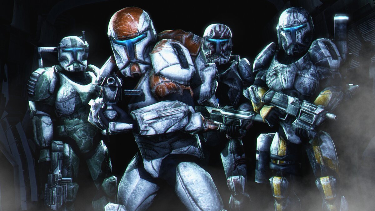 Легендарный отряд клонов-коммандос "Дельта" из видеоигры "Star Wars: Republic Commando".