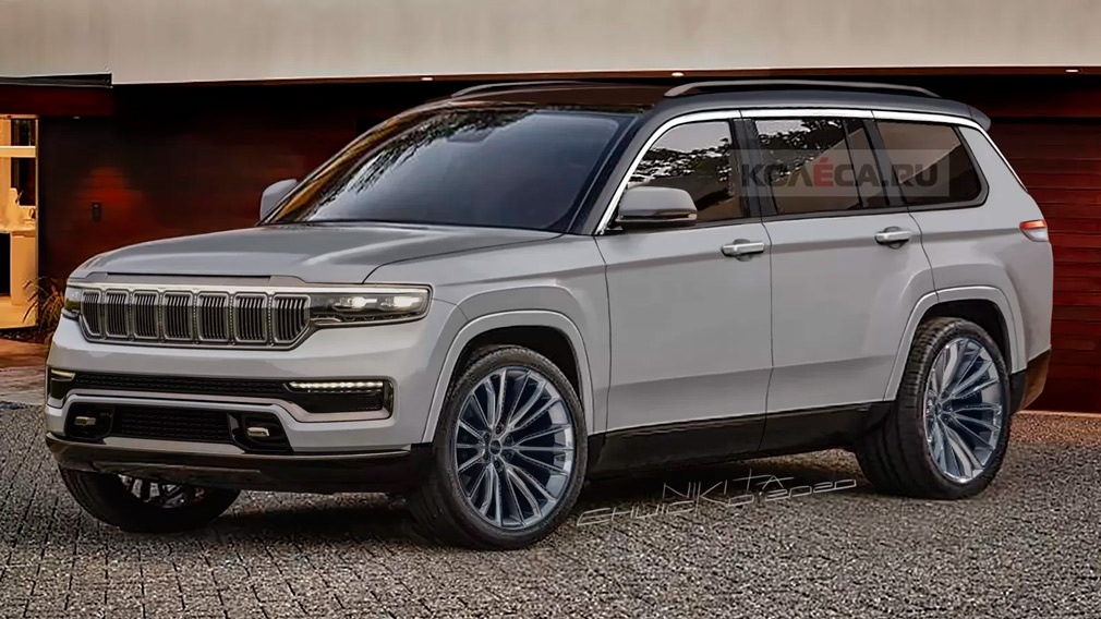 Рендеры Jeep Grand Cherokee. Рендеры: «Колеса.ru»