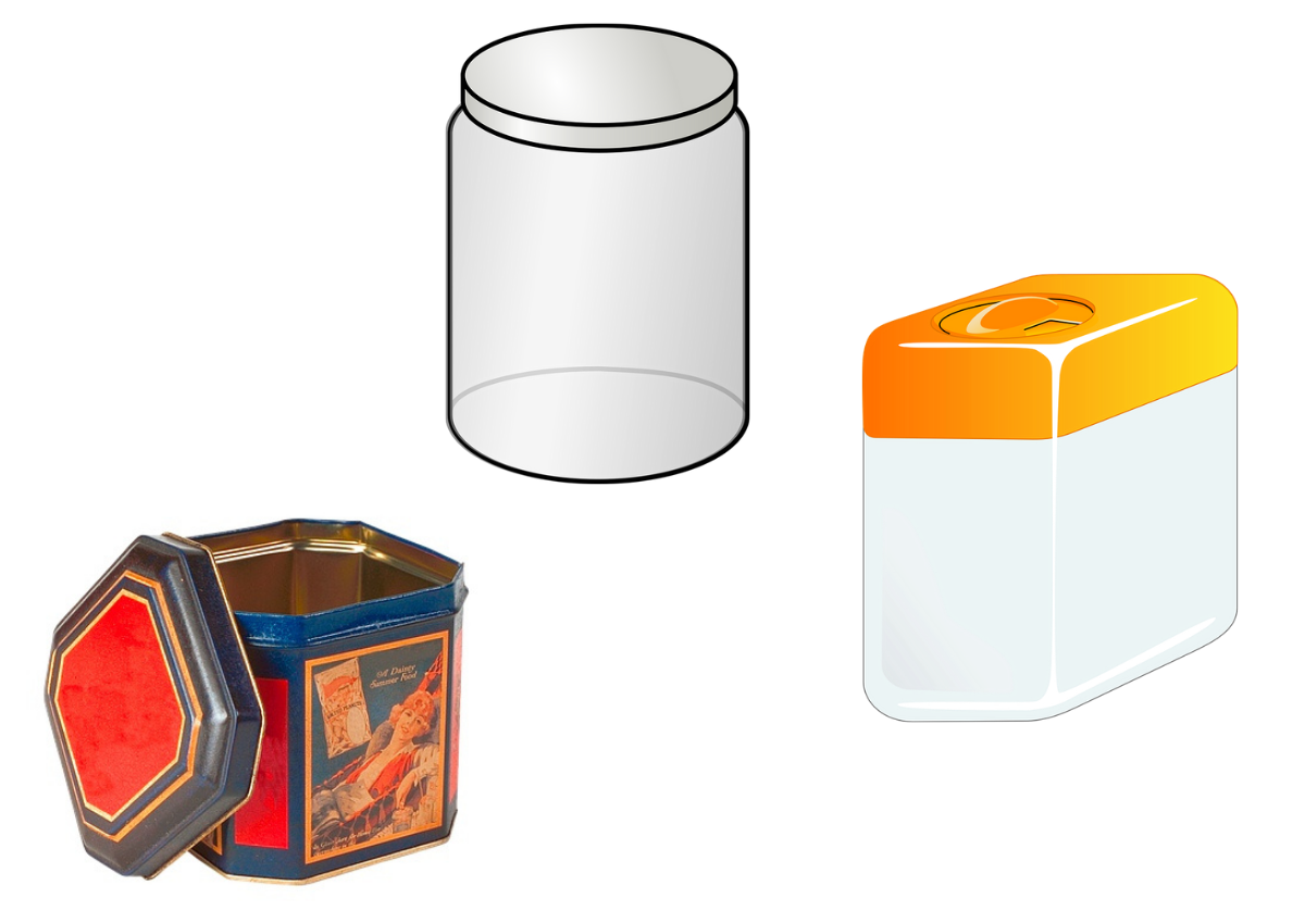 Прозрачное стекло, жесть и пластик не подходят для хранения кофе