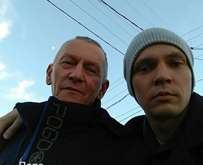 Егоров Владимир Николаевич (автор книги) и Егоров Михаил (редактор блога) 