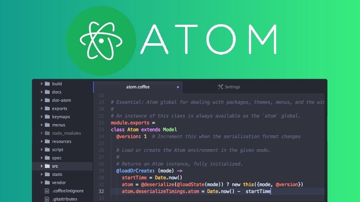 Как создать проект в atom