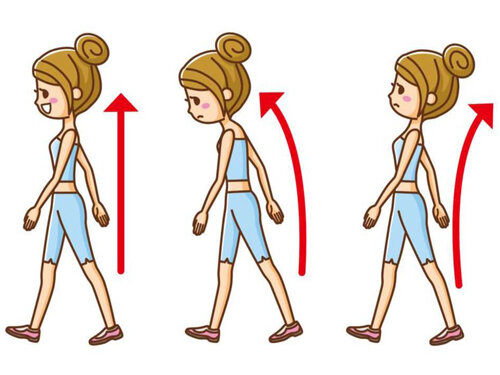 Как сделать осанку правильной, а походку - грациозной?