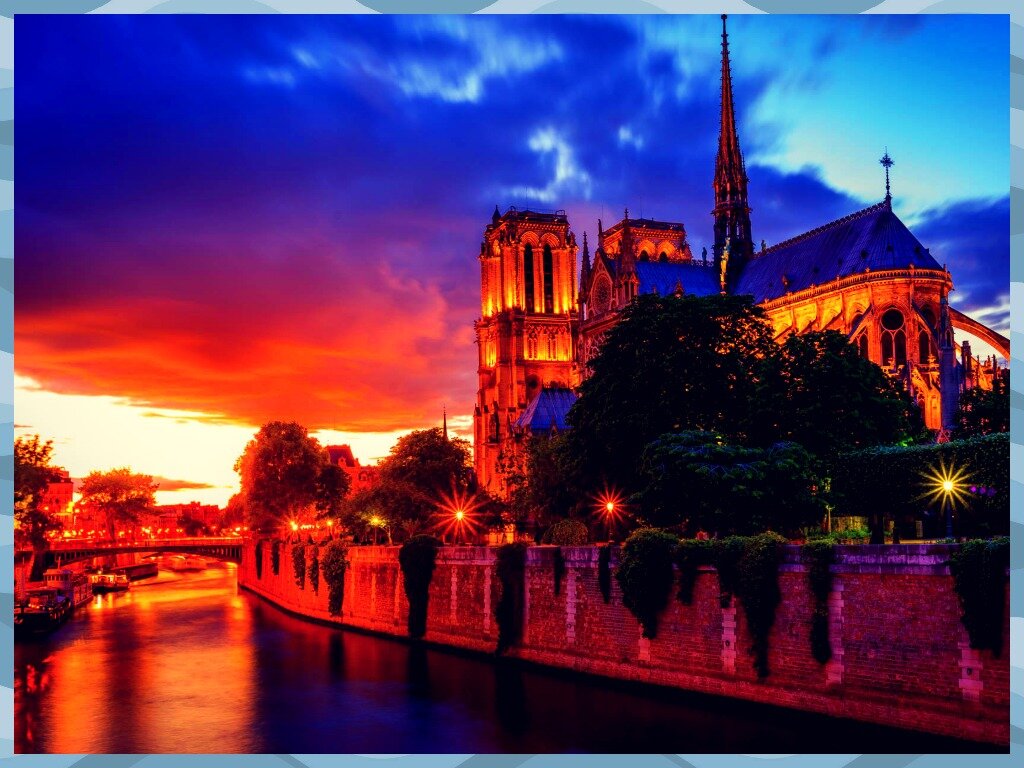 Романтичный Париж - Notre-Dame de Paris.