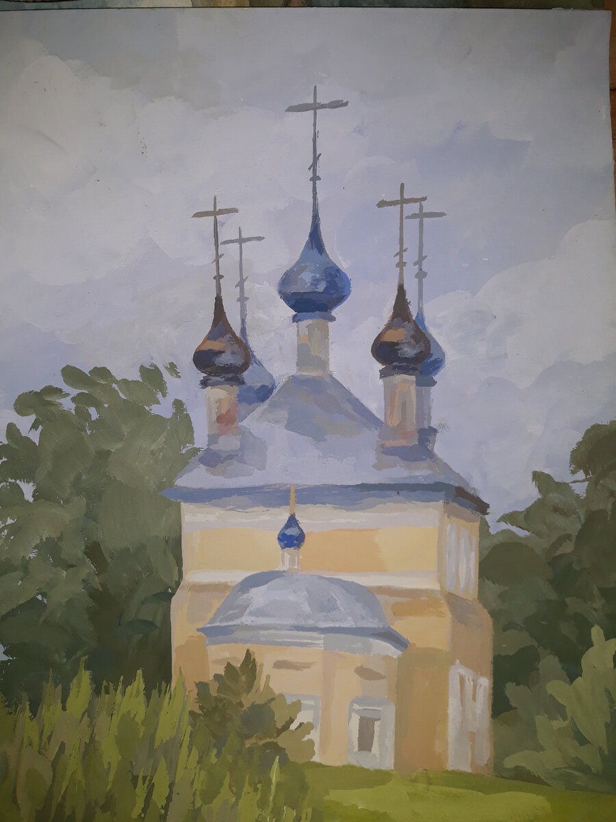  Это летние работы. Фактически пленэрные. 