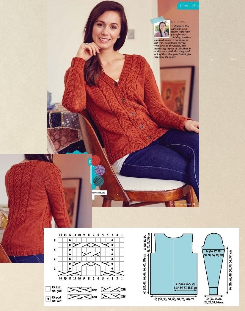 Жакет из журнала Knit Now №45. Фото источник: www.liveinternet.ru/users/5173920/post472977017.