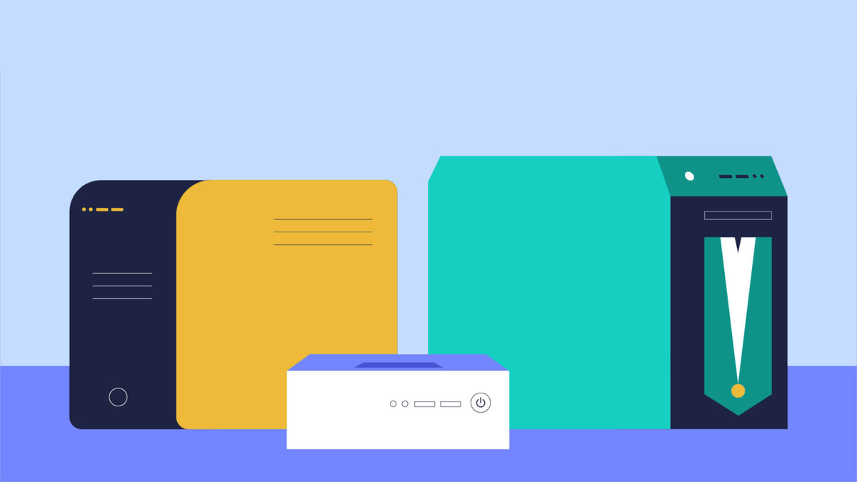 Пример системного блока