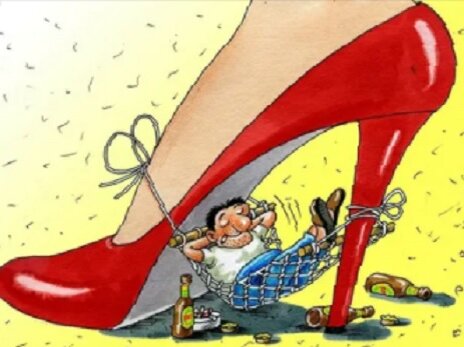 Зато над нами не каплет!