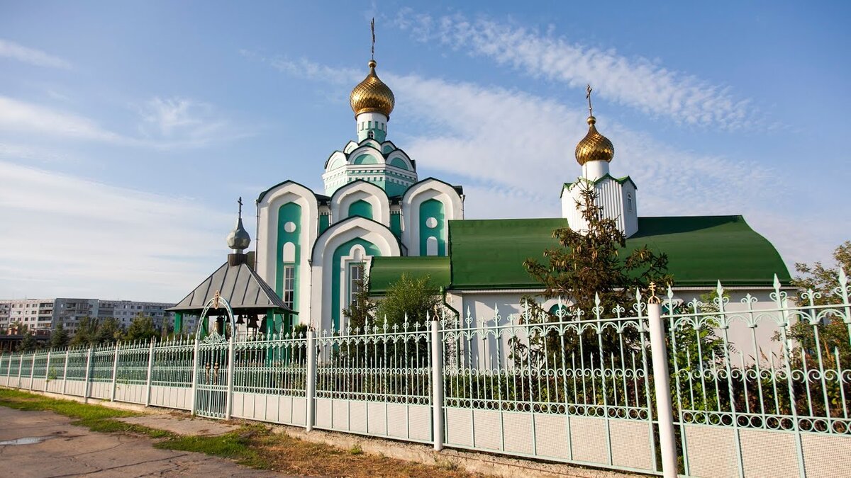 Храм в волжском