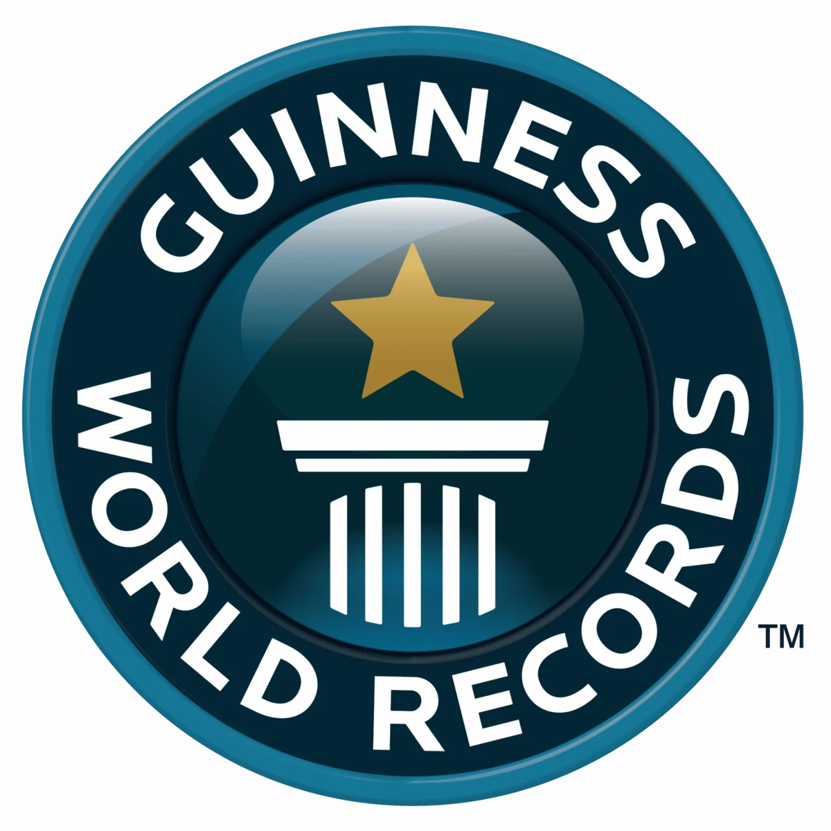 Значок "Мировые Рекорды Гиннесса"