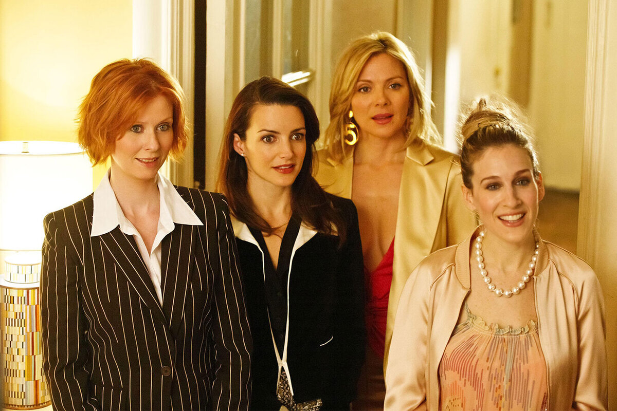 Кадр из сериала "Секс в большом городе" 1998-2004