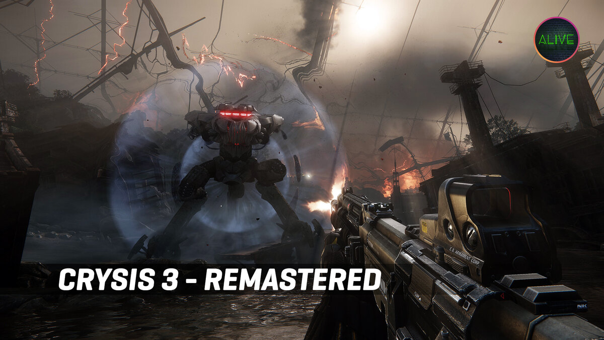 Crysis 3 - Remastered. 4K/RTX геймплей. | TheAlive55 | Дзен