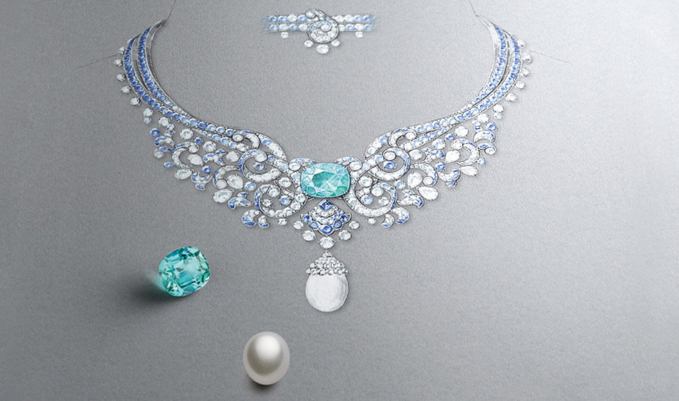 Эскизы изделий Van Cleef&Arpels (листайте галерею)