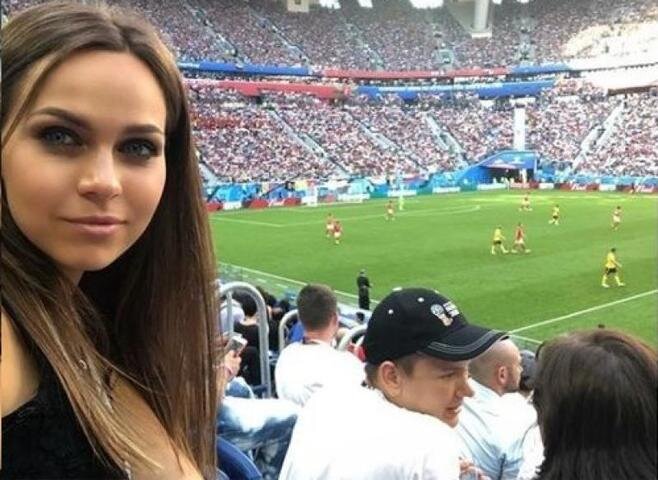 скиншот официальной страницы Instagram Екатерины КанунниковойЖена футболиста Максима Канунникова Екатерина