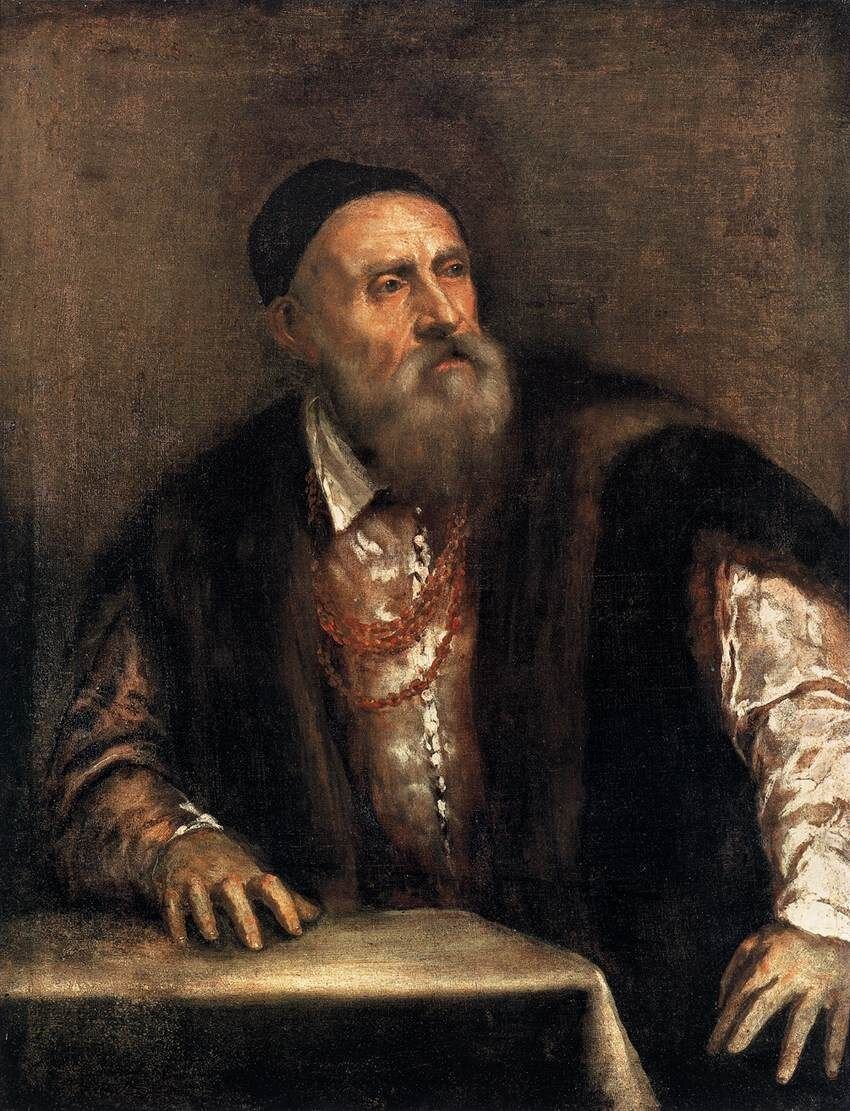 Тициан. Автопортрет. 1550−1562. Берлинская картинная галерея