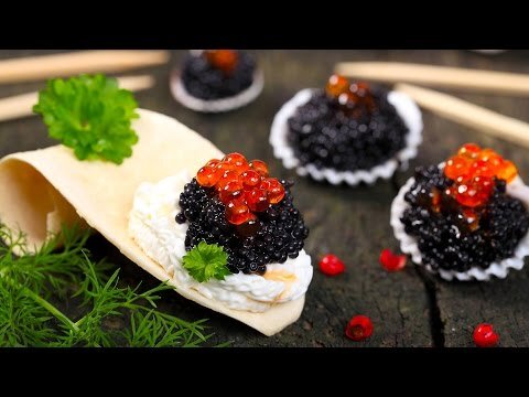 Рецепты русской кухни из черной икры