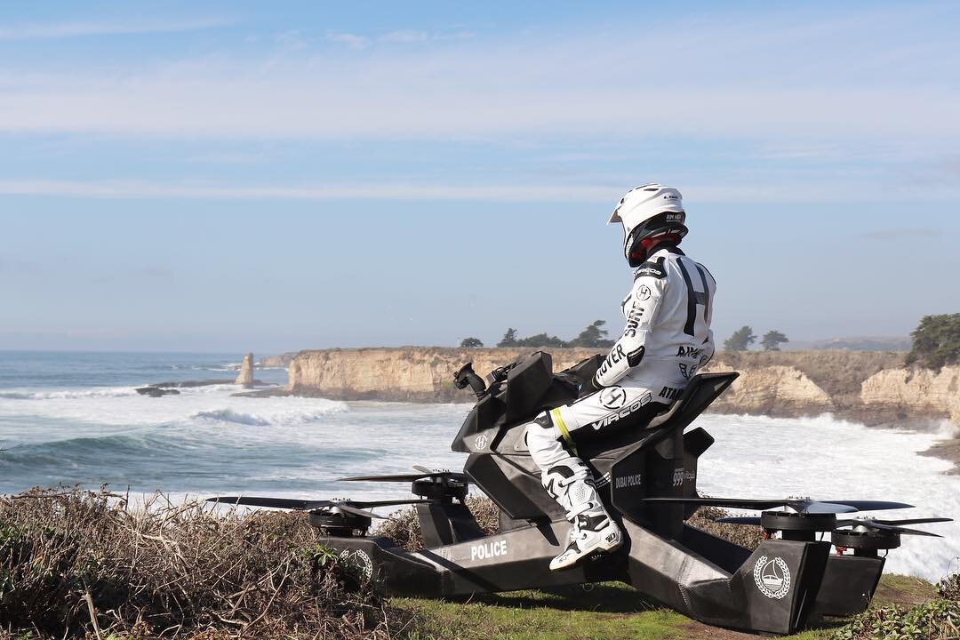 Летающий мотоцикл Hoverbike s3